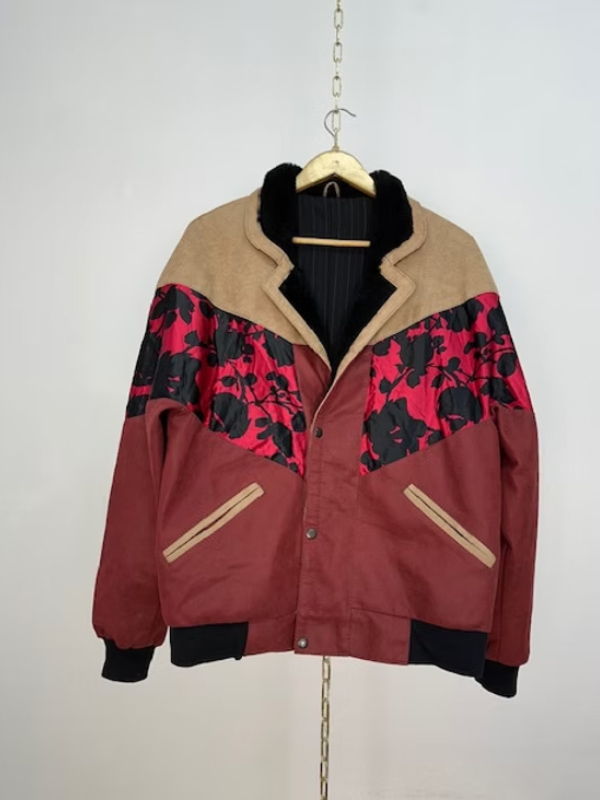 Vintage Bomber Ceket