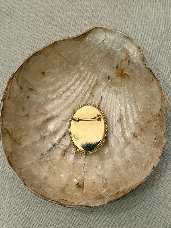 Cameo Art Deco 1970 Broş