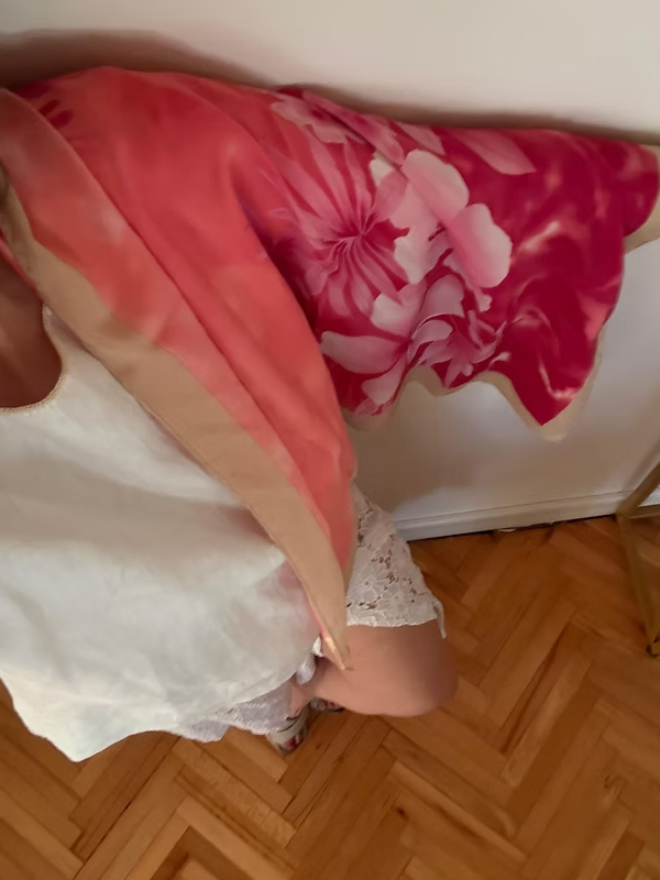 Vakko Vintage İpek Eşarp