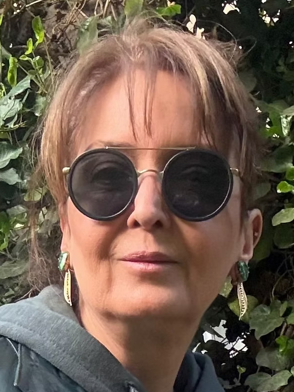 Vintage Gold & Doğaltaş Küpe