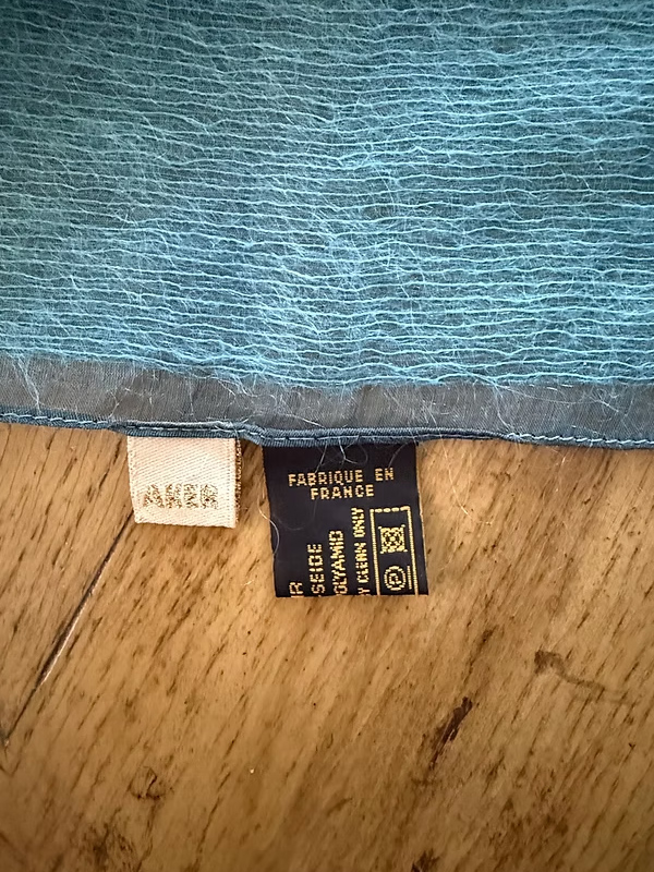 Vintage Made in France Mohair Atkı