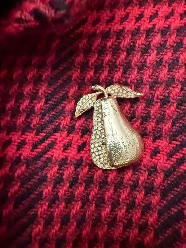 Vintage 80s Armut Broş