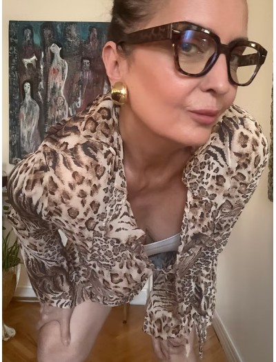 Vintage 80s Gold Klipsli Küpe