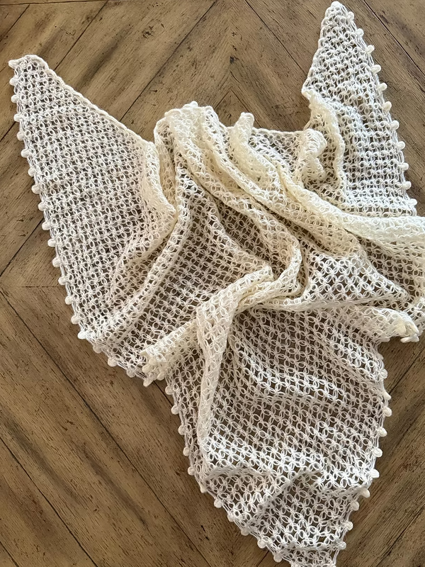 Vintage Handmade Şal