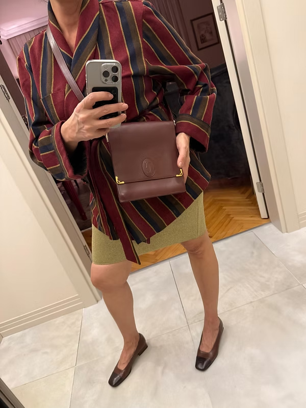 CARTIER / MUST DE CARTIER Vintage Çanta