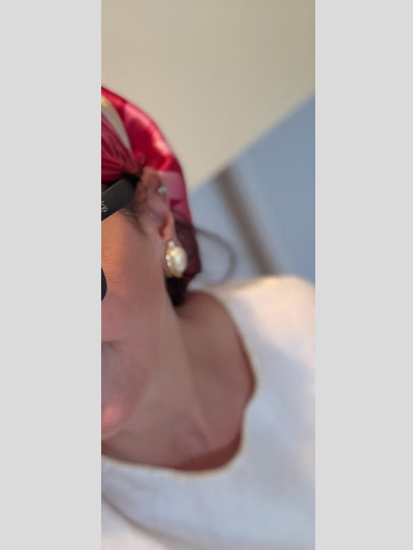 Vintage İnci Taşlı Küpe