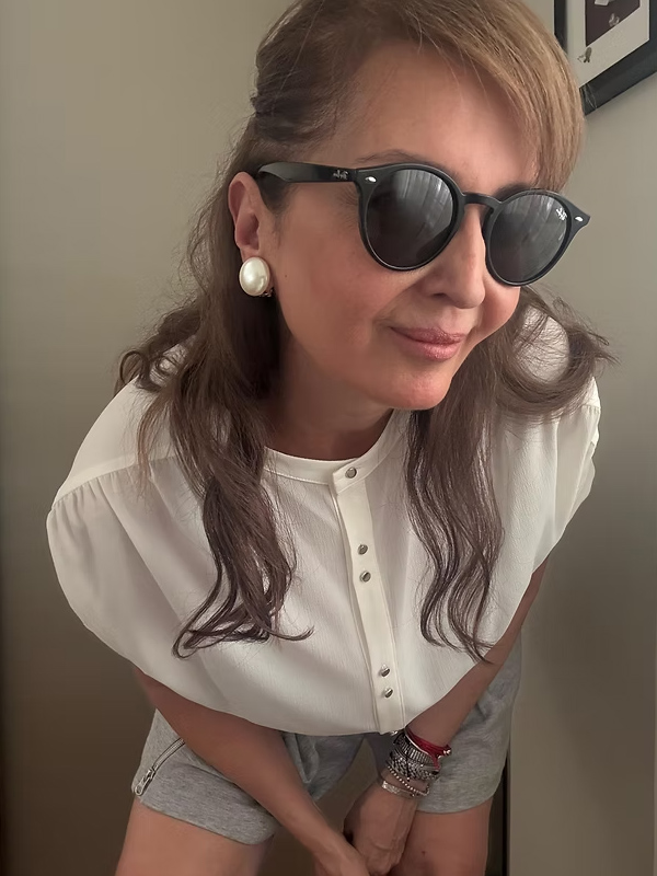 Vintage suni inci küpe