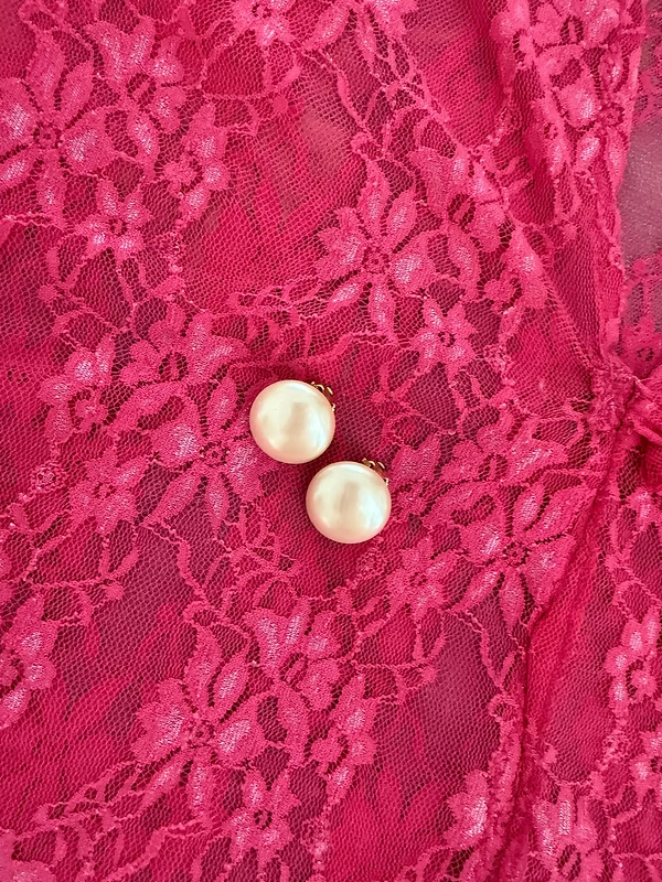 Vintage suni inci küpe