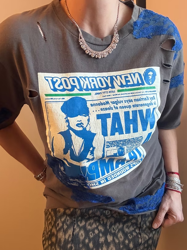 Vintage taşlı kolye