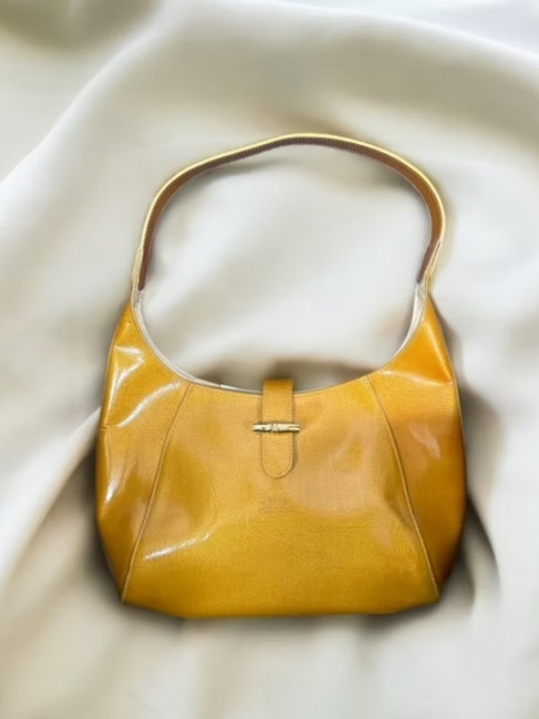 Longchamp - Roseau Verni Çanta