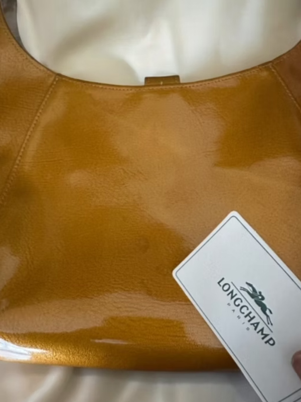 Longchamp - Roseau Verni Çanta