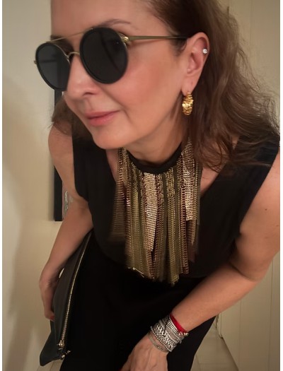 Vintage Gold Halka Küpe Vintage Gold Halka Küpe