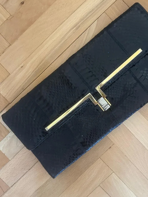 Vintage Snake Clutch