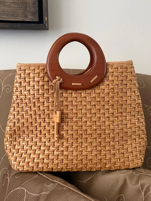 Fossil Vintage Hasır Çanta