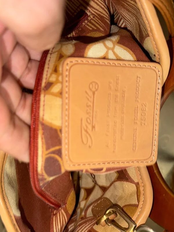 Fossil Vintage Hasır Çanta