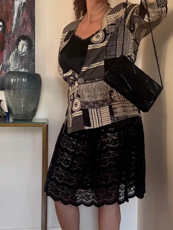 Vintage Full Boncuklu Çanta