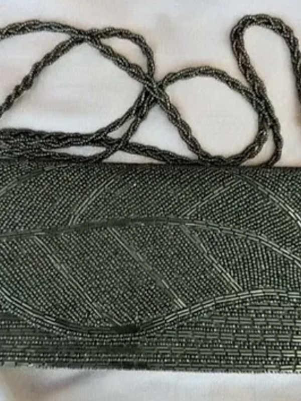 Vintage Full Boncuklu Çanta