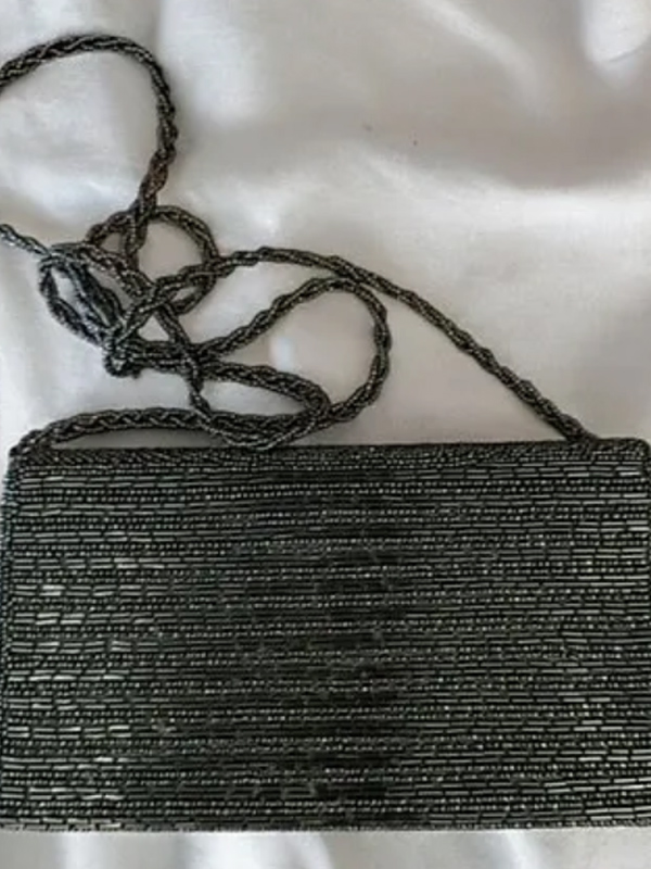 Vintage Full Boncuklu Çanta