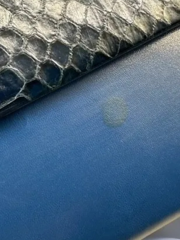 Vintage 80'ler  yılan derili çanta