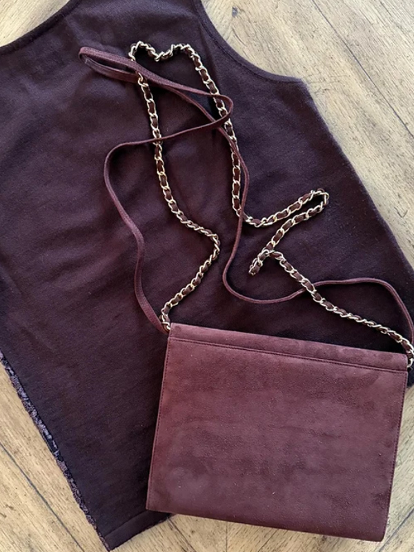 Goya  Vintage Süet Çanta