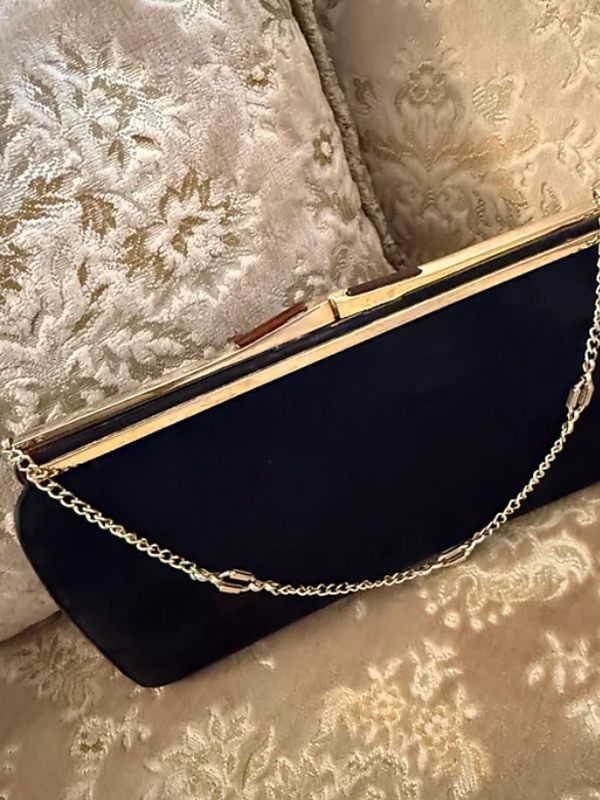 Vintage Süet Çanta