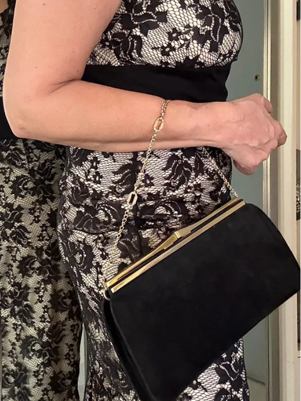 Vintage Süet Çanta